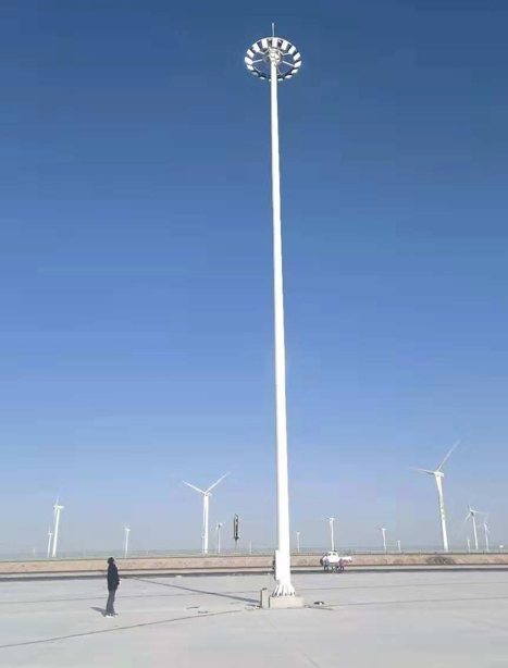 瓜州高速路服务区双河高杆灯项目