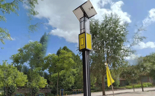 双河智慧路灯安装